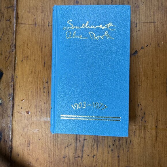 Southwest Blue Book 1977 Edition Hardcover Directory - Picture 1 of 4
